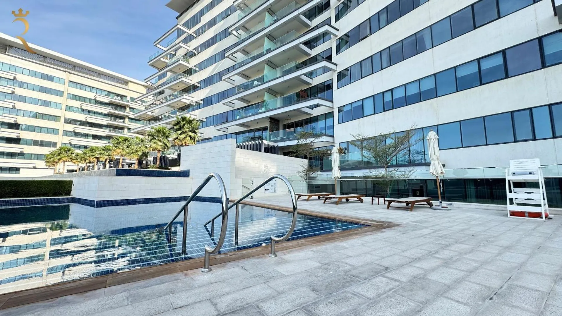 公寓 Mayan Yas Sea Studio Ideal Stay For 4 Guest 阿布扎比