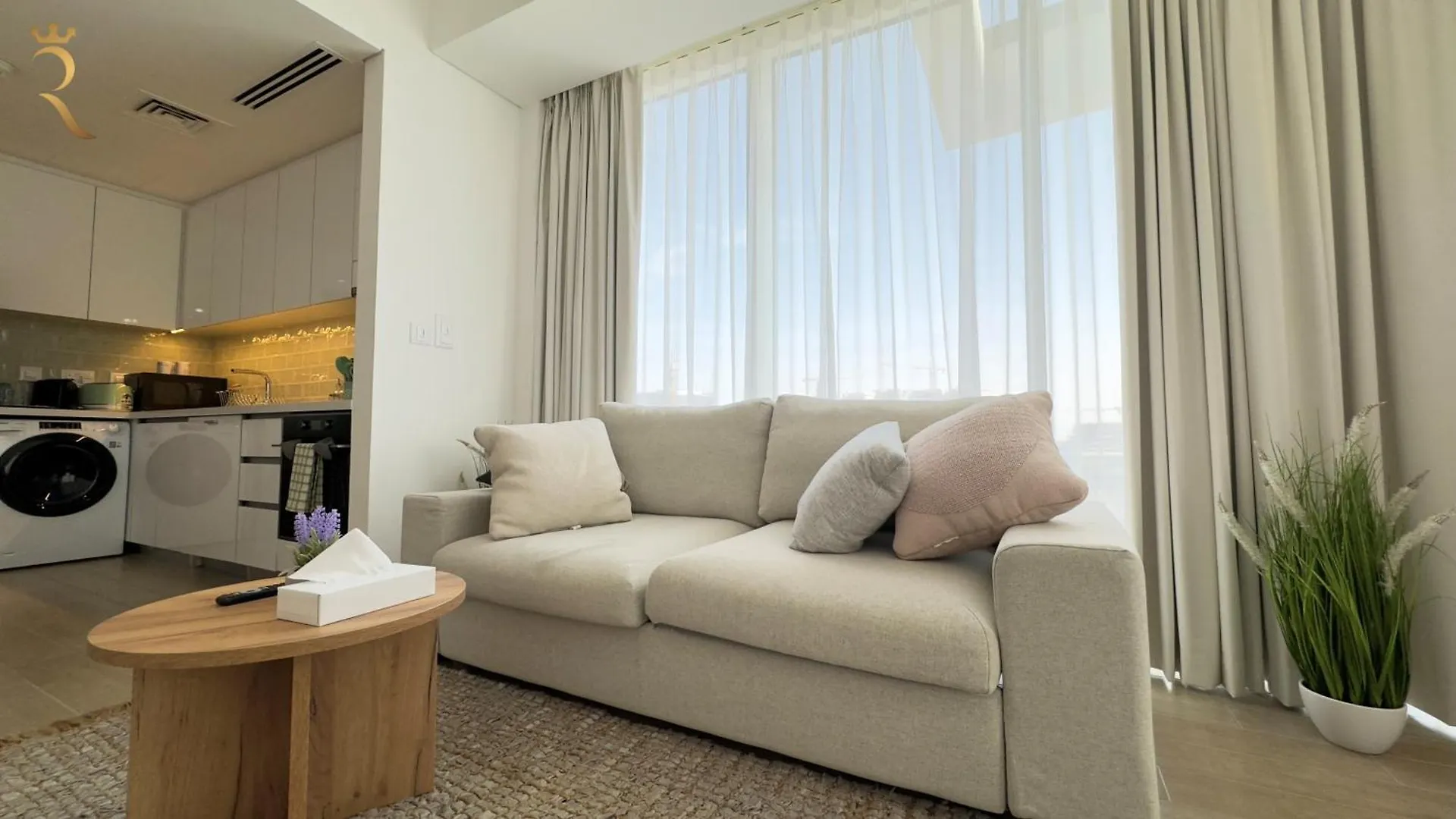 公寓 Mayan Yas Sea Studio Ideal Stay For 4 Guest 阿布扎比