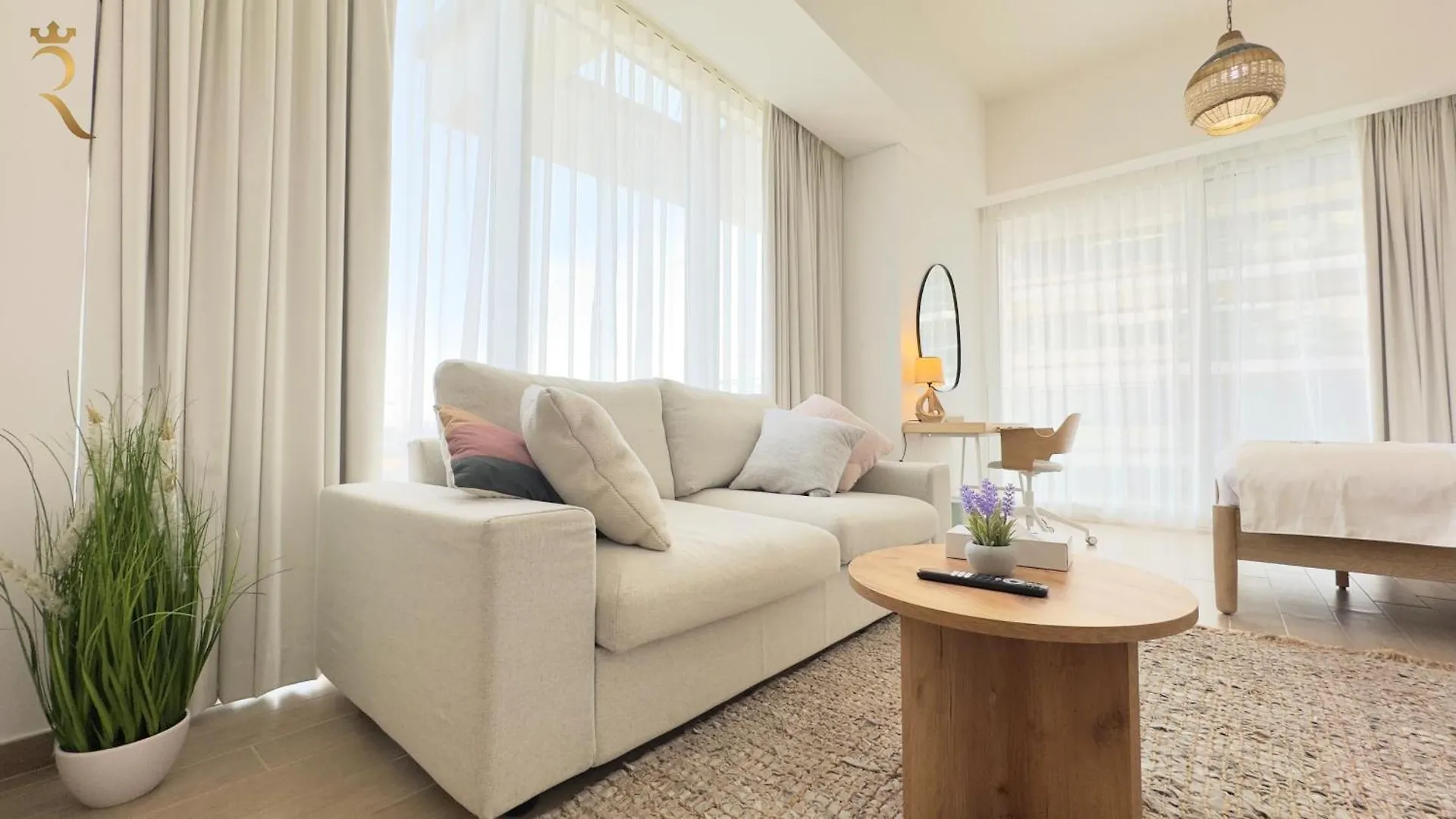 Mayan Yas Sea Studio Ideal Stay For 4 Guest 阿布扎比